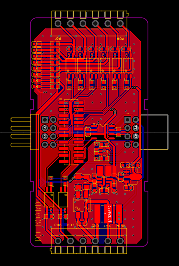 数字量输出板 PCB Layout